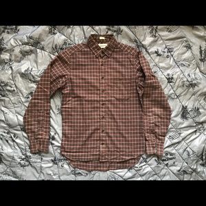 Gingham “Malcolm” Taylorstitch button up